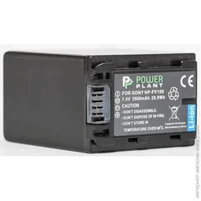 PowerPlant  Sony NP-FV100 3900mAh (2477894756)