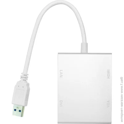  PowerPlant  USB 3.0 - HDMI, DVI, VGA, RJ45 Gigabit Ethernet (2477886686)