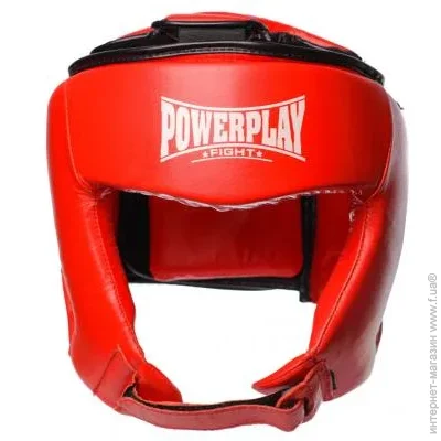Шоломи Powerplay Боксерський шолом турнірний 3049 червоний S Шоломи Powerplay Боксерський шолом турнірний 3049 червоний S