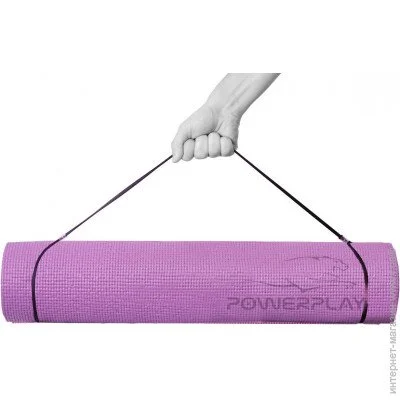      PowerPlay 4010 PVC Yoga Mat  (173x61x0.6) (PP_4010_Lavender_(173*0,6)