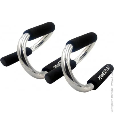       PowerPlay 4318 Push-Up Bars Stell  (S-) (PP_4318)