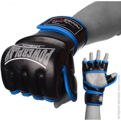    MMA PowerPlay 3058 - L (PP_3058_L_Black/Blue)