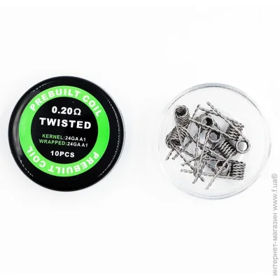 Prebuilt    .  10  (Twisted, 0.2 ohm) (45425423)