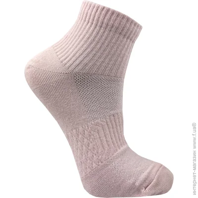 Premier Socks Носки женские Средние с резинкой и сеткой р.23-25 пудра Premier Socks Носки женские Средние с резинкой и сеткой р.23-25 пудра
