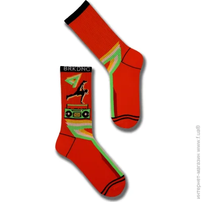 Premier Socks    EXCLUSIVE Breakdancing .25-27