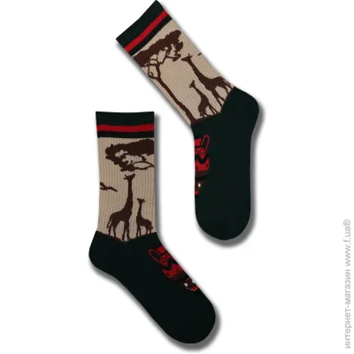 Premier Socks    EXCLUSIVE Giraffe .27-29
