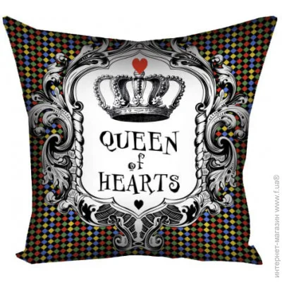      Presentville Queen of hearts 40x40  (4P_WON036)
