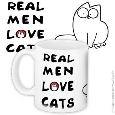  Presentville    Presentville Real men love cats 330  (KR_PRI100) - 