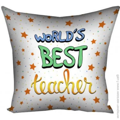  Presentville     Presentville World`s best teacher      40x40  (4P_18M009)