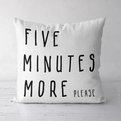   Presentville   Soft Five minutes more please 45x45  (45PST_URB028)