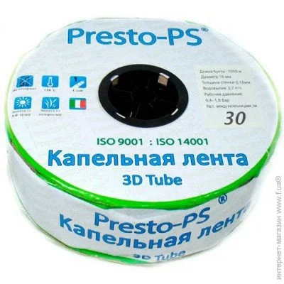   Presto-PS 3D Tube 1000, 30