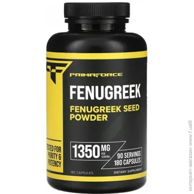   Primaforce Fenugreek Seed Powder 675 mg 180 Caps (000023481)