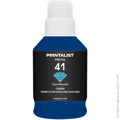  Printalist  PRINTALIST GI-41  Canon 190 Cyan (PL41C) Cyan