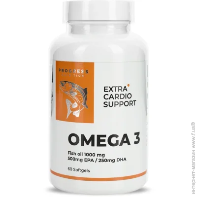     Progress Nutrition Omega 3 Extra, 60 