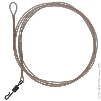 Prologic ˳ LM Mirage Loop Leader 100cm 35lbs W/Ring Swivel 2/ (1013-1846.10.29)
