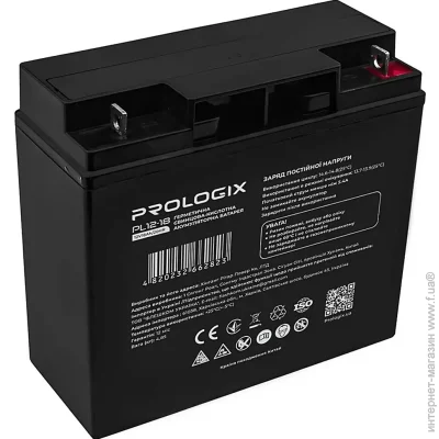    Prologix PL12-18 12V/18Ah/216Wh AGM