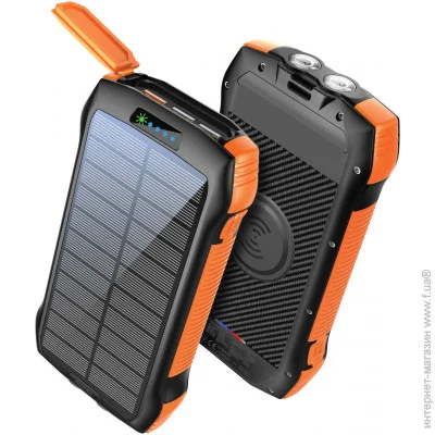  Promate SolarTank 20000 mAh (solartank-20pdqi.black)