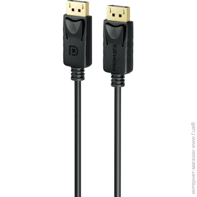 Promate  DPLink-200 DisplayPort to DisplayPort v1.4 2  2   (dplink-200.black)