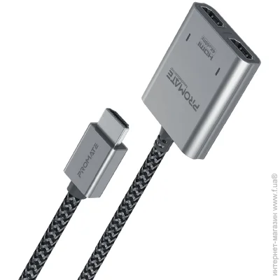  Promate HDMI  2  mediasplit-h2.black