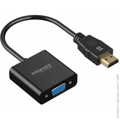  Promate  HDMI  VGA  (Prolink-h2v Black)