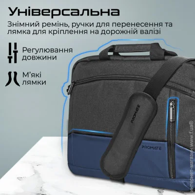 Сумка для ноутбука Promate Satchel 15.6 Сумка для ноутбука Promate Satchel 15.6