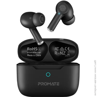  Promate TWS ProPods black (propods.black)