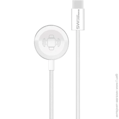  Promate WatchLink-C USB-C  Apple Watch Charging White (watchlink-c)