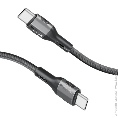  Promate USB-C - USB-C fletchlink-cc.black