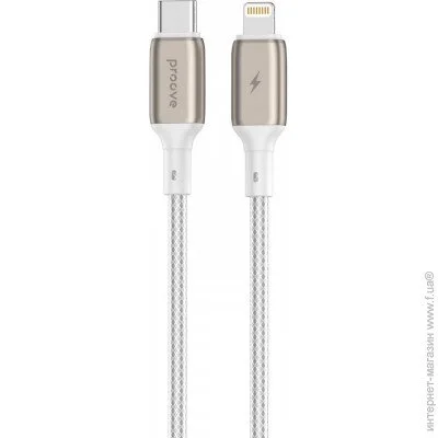  Proove Dense Metal Type-C to Lightning 27W (1m) white (504990003)