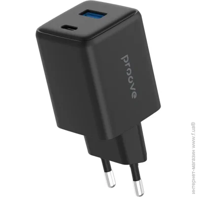    Proove Pocket GaN 45W (Type-C +  USB) black (WCPG45110001)