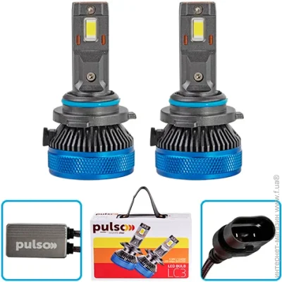    (LED) Pulso LC3-HB4-LED-chips 3570 CSP/9-30V/2*65W/13000Lm/6000k
