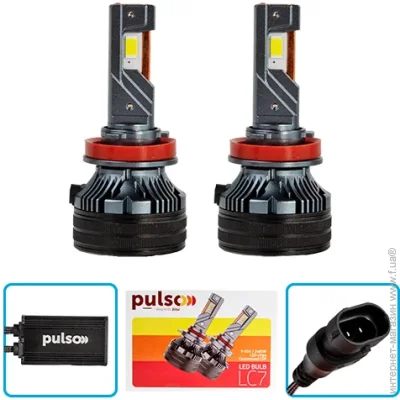    (LED) Pulso LC7-H11-H8-H9-H16-LED-chips Customized CSP/9-30V/2*85W/20000Lm/6000k (LC7-H11/H8/H9/h16)
