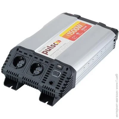  Pulso ISU-1500/12V-220V/1500W/USB-5VDC2.0A/./