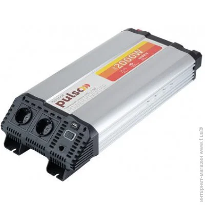  Pulso ISU-2000/12V-220V/2000W/USB-5VDC2.0A/./