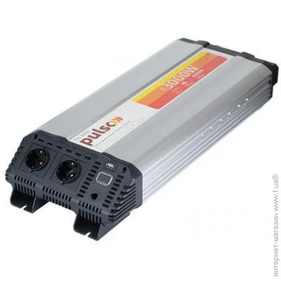  Pulso ISU-3000/12V-220V/3000W/USB-5VDC2.0A/./