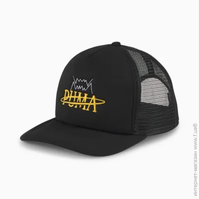  Puma Basketball Trucker Cap (024489-01-OSFA)