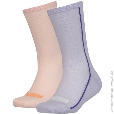  Puma GIRLS MESH SOCK 2P (104006001-012-39-42)