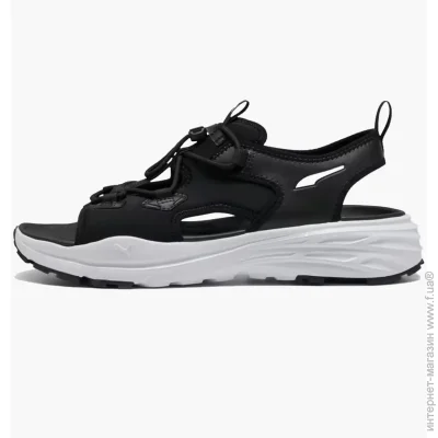 볿 Puma Hypnotic Sandal Black/White (401653-02-38)