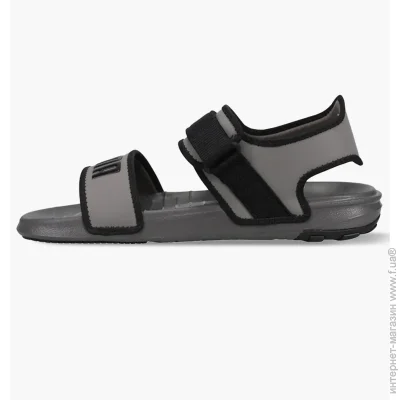  Puma Softride Backstrap Sandals Grey (375104-10-43)