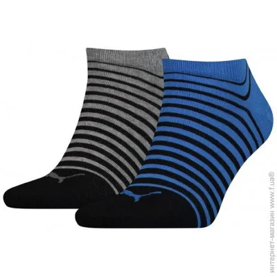 Puma  Unisex Sneaker 2-pack 35-38 black/gray/blue 101001001-020