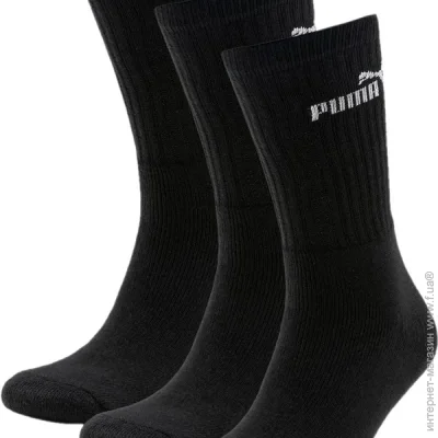  Puma Unisex Sport Crew Socks 3 (883296-01-38-42)