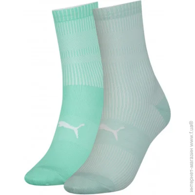 Puma  Women"s Classic Socks 2-pack 35-38 light green 103003001-011