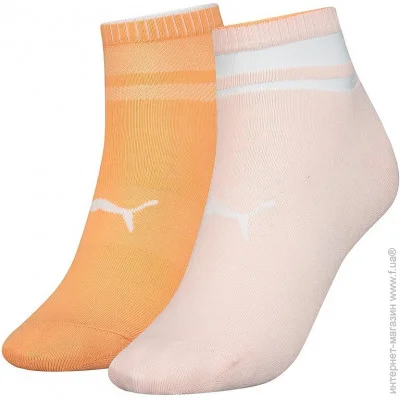 Puma  Women's Short Structure 2-pack 39-42 light oragne/pink 103002001-010