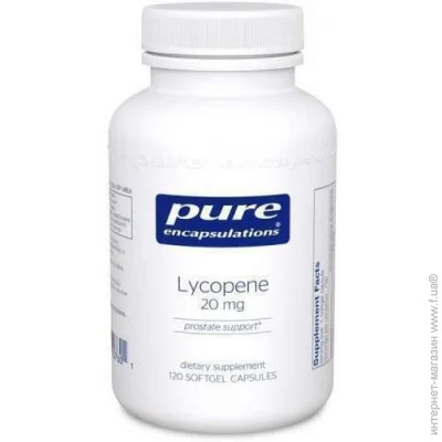   Pure Encapsulations Lycopene 20 mg 60 Caps PE-00761 (000003911)