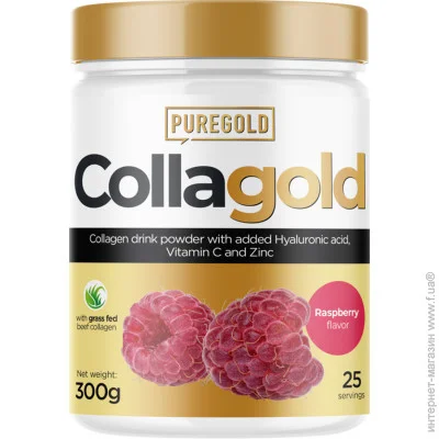   Pure Gold Protein Collagold - 300g Raspberry (2022-09-0766)