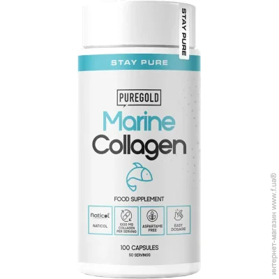   Pure Gold Protein  Marine Collagen 100 caps (1086-2023-10-6074)