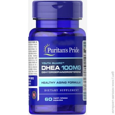   Puritan's Pride   DHEA 100 mg 60  (4384301536)