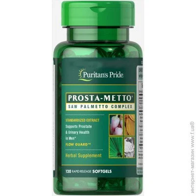   Puritan's Pride   Prosta-Metto Saw Palmetto Complex For Men 120  (4384301642)