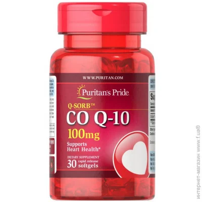   Puritan's Pride   Puritan"s Pride CO Q10 100 mg, 30 