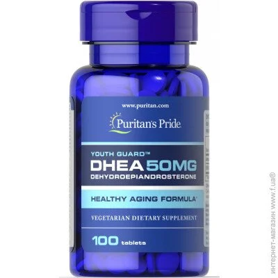   Puritan's Pride DHEA 50 mg 100 Tabs (000015480)